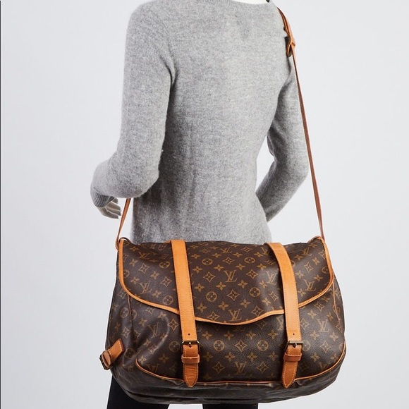 ✨HUGE EXRA LARGE✨ messenger Louis Vuitton saddle bag